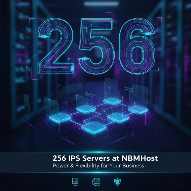 256 IPs Servers at NBMHost – Power & Flexibility for Your Business