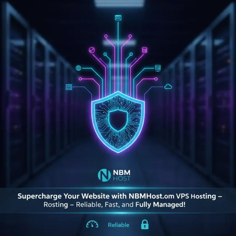Supercharge Your Website with NBMHost.com VPS Hosting – Reliable, Fast, and Fully Managed!